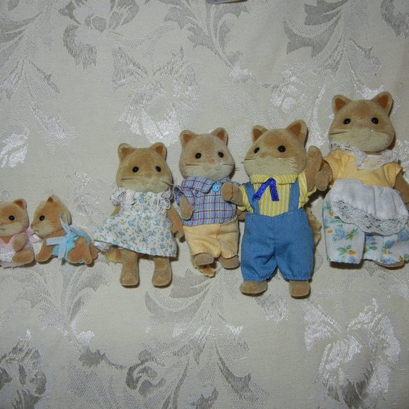 Calico Critters Doll Collection Sylvanian Families Rare Large family lots - Picture 5 of 16